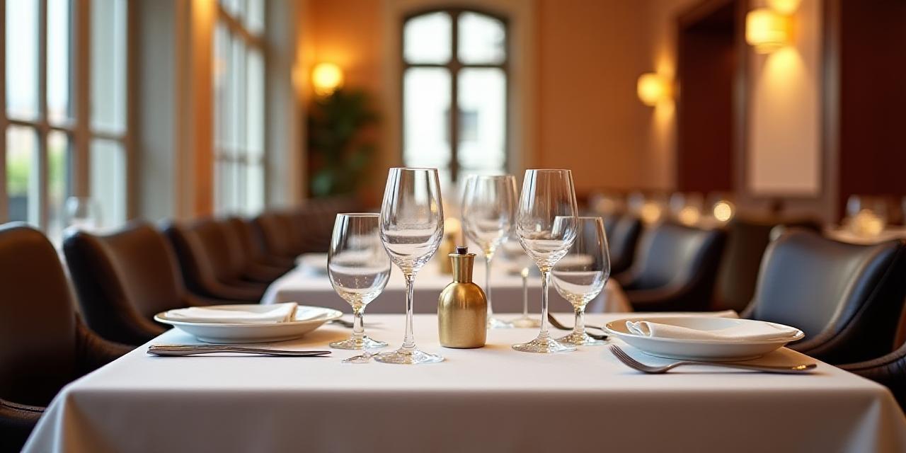 Interno del ristorante con un focus sulla sicurezza e l\